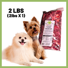 Load image into Gallery viewer, Raw Origins - BARFF - Prey Model Raw 80/10/10 Beef - One 2lbs Pack